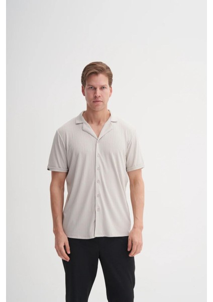 2041 Erkek Kısa Kol Gömlek