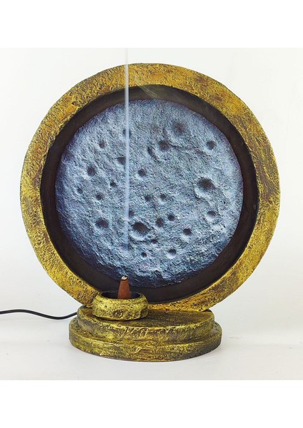 Dolunay Dekoratif Konik Tütsülük Işıklı (Beyaz) fırsatları