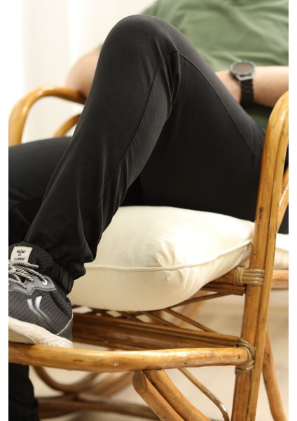 Noble & Nook | Unisex Jogger Eşofman Altı | Lastikli Bel | Gri - Antrasit - Siyah