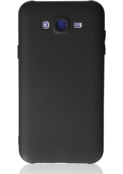 Samsung Galaxy J7 Kılıf First Silikon - Siyah Zngzr