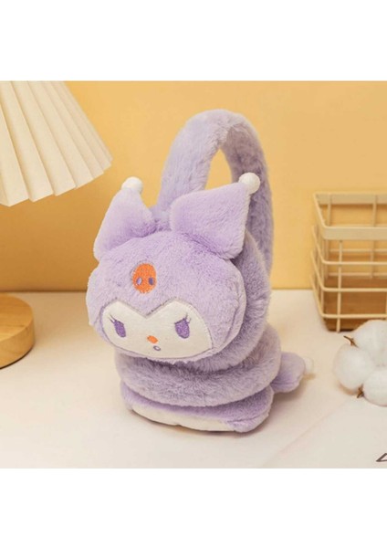 Sanrio 3 -12 Yaş Kuromi My Melody Cinnamoroll Peluş Kulaklık Tüylü Kulaklık modelleri