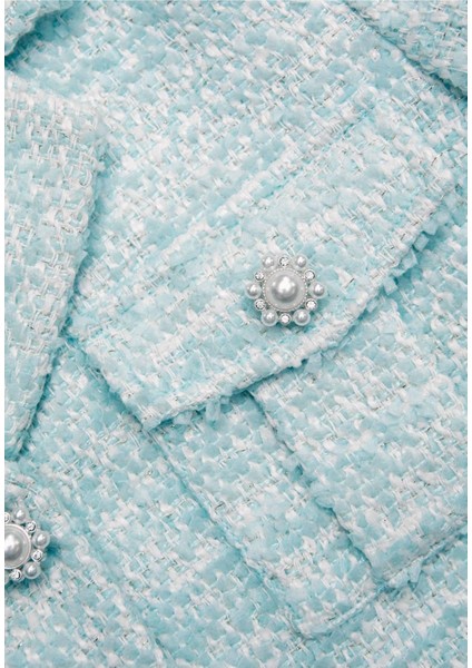 Çocuklar Için Boucle Ceket
