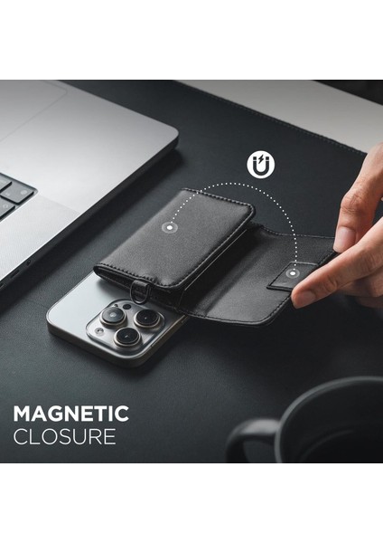 Manyetik Kartlık, İphone 12 16 Serisi Uyumlu, 10 Kart Kapasiteli