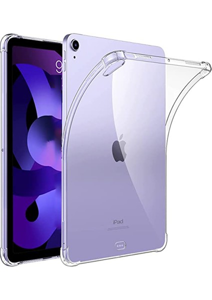Apple iPad 5 Air 9.7 Kılıf Şeffaf Tablet Silikon - Şeffaf Zngzr