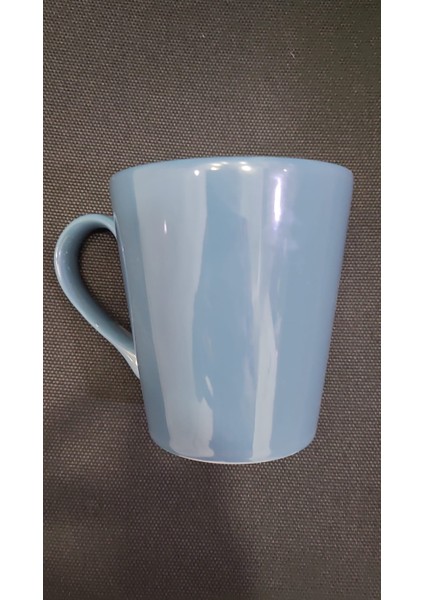 Porselen Parlak Mavi Ece Mug Trend Kupa Bardak Sofra Horeca Profesyonel Türkiye 1 Adet
