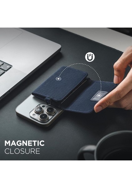 Manyetik Kartlık, İphone 12 16 Serisi Uyumlu, 10 Kart Kapasiteli