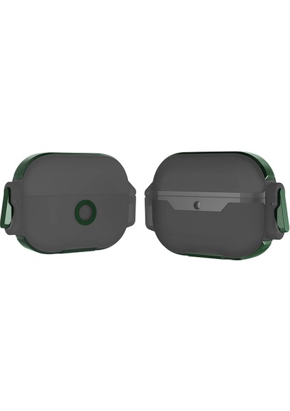 Airpods Uyumlu Airbag 34 Darbelere Karşı Dayanıklı Kılıf-Yeşil