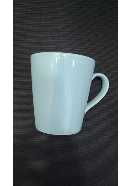 Porselen Ece Mug Parlak OP131 Mavi Trend Kupa Bardak Sofra Horeca Profesyonel Türkiye 1 Adet