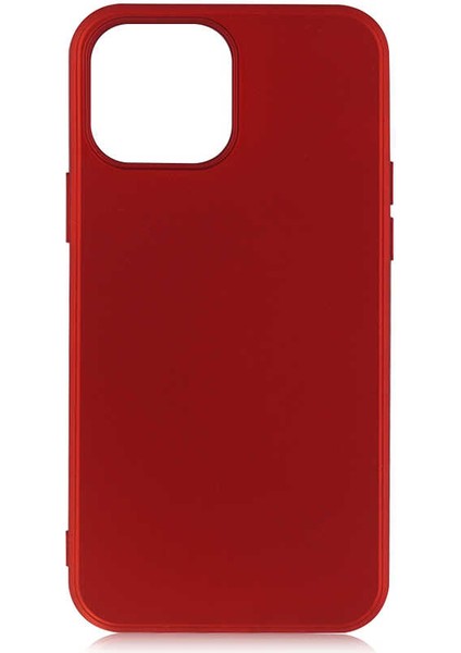 Apple iPhone 13 Pro Max Uyumlu Rntc Premier Silikon Kapak-Kırmızı