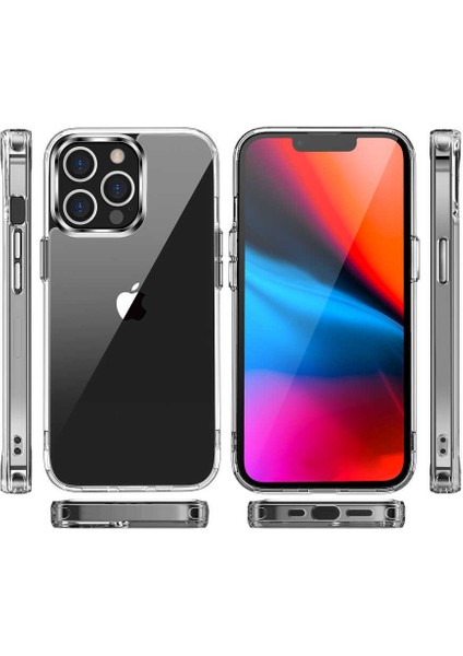 Apple iPhone 13 Pro Uyumlu Rntc Forst Kapak-Renksiz