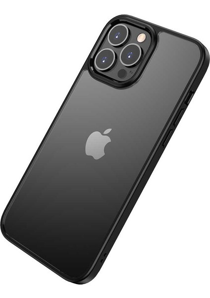 Apple iPhone 13 Pro Max Kılıf Rntc Hom Silikon-Siyah