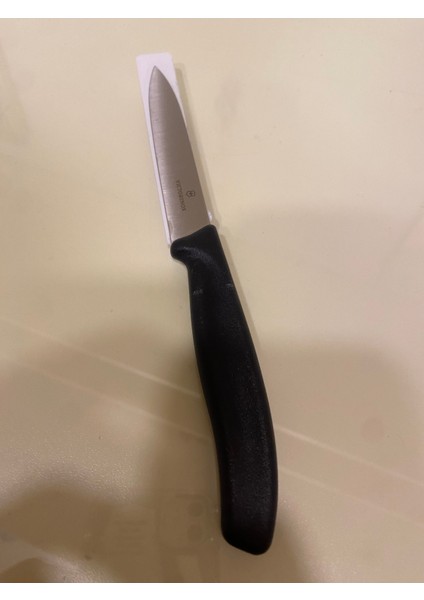 Bıçak Düz Uçlu Siyah Büyükboy Kod 67703