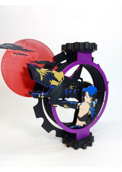 Arcane Jinx Derinlik Efektli 3D Katmanlı Masa Üstü Dekor