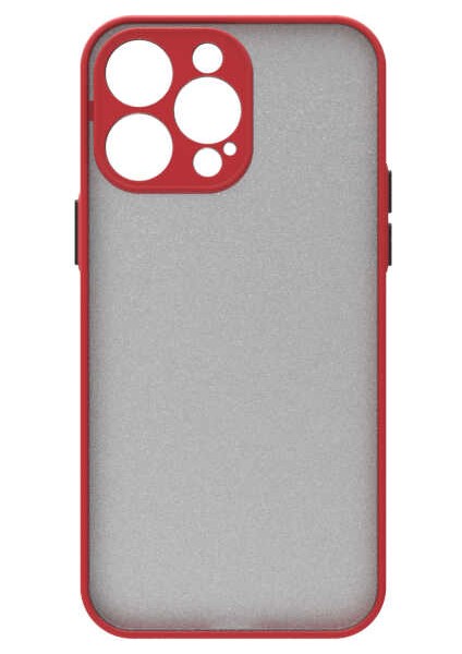 Apple iPhone 14 Pro Uyumlu Rntc Hux Kapak-Kırmızı