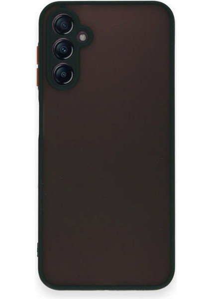 Samsung Galaxy A35 5g Kılıf Montreal Silikon Kapak - Yeşil Zngzr