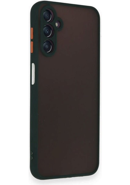 Samsung Galaxy A35 5g Kılıf Montreal Silikon Kapak - Yeşil Zngzr