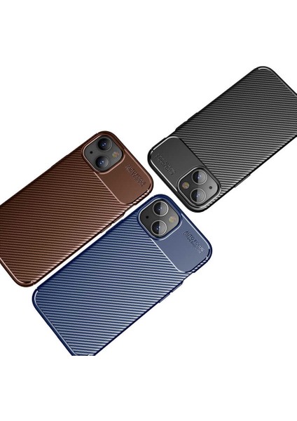 Apple iPhone 13 Mini Uyumlu Rntc Negro Silikon Kapak-Lacivert