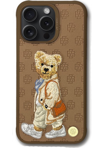 Zuckbear Apple iPhone 15 Pro Paris Gentleman Kapak - Bag Zngzr