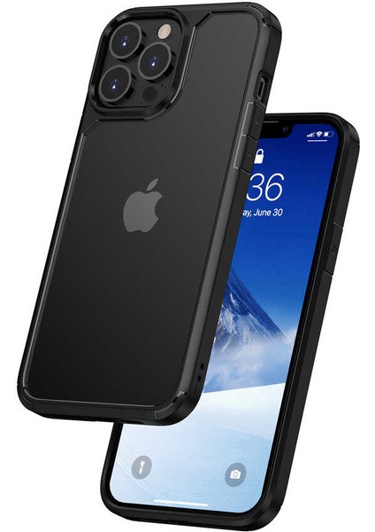 Apple iPhone 13 Pro Uyumlu Rntc Roll Kapak-Siyah