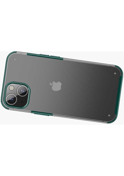 Apple iPhone 13 Mini Uyumlu Rntc Volks Kapak-Koyu Yeşil