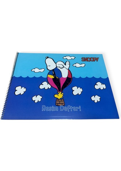 Snoopy Resim Defteri 25CM x 35CM 15 Yaprak