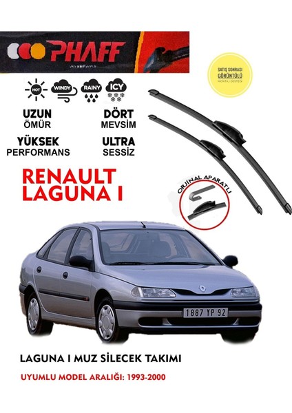 Renault Laguna 1 Silecek Takımı 1996 Model Araca Özel Aparat