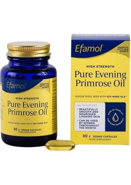 Efamol Evening Primrose Oil 500 Mg 30 Softgel