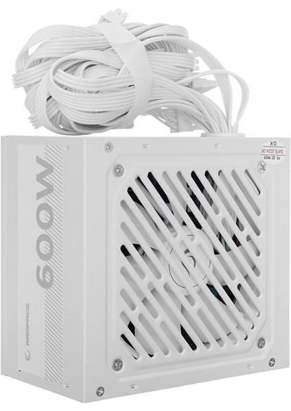 600W 80+ Bronze RMP-600-80P Power Supply Beyaz