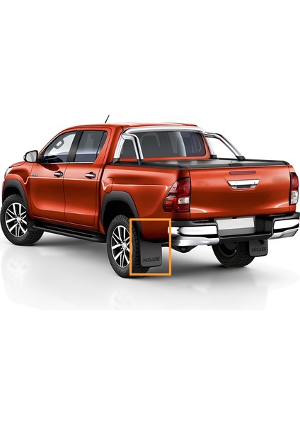 Toyota Hilux 2015 Model ve Sonrası Sol Arka Paçalık (Çamurluk - Tozluk) fiyatları