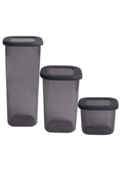 3 boy erzak saklama kabı