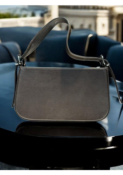 Suni Deri Bayan Omuz Çantası VS.BLKT.0282