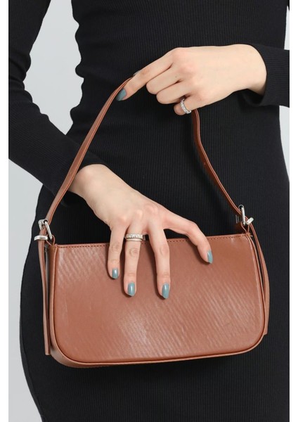 Suni Deri Bayan Omuz Çantası VS.BLKT.0283 fırsatları