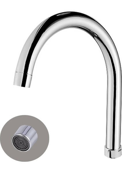 Mix Delta Su Tasarruflu Paslanmaz Lavabo Batarya Borusu ( Lisinya )