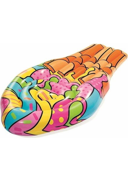 Pop Desenli Dondurma Yatak 188 cm - 43185 (Lisinya)