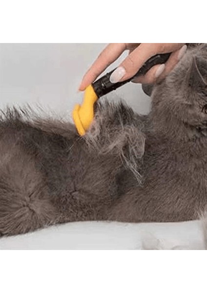 10 cm Kedi Köpek Tarağı Fırçası Tüy Alıcı Toplayıcı Tarak Fırça ( Lisinya )