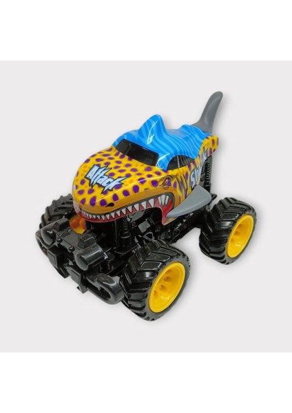 Sürtmeli Buggy Köpekbalığı Araba - Sarı (Lisinya)