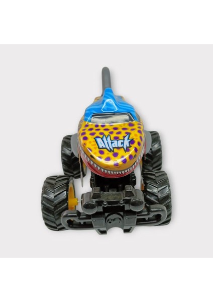 Sürtmeli Buggy Köpekbalığı Araba - Sarı (Lisinya)