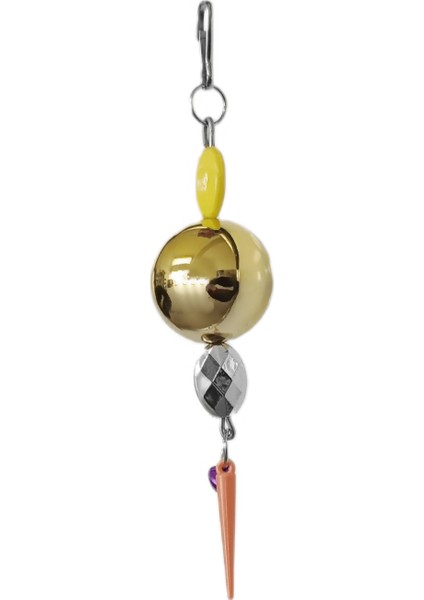 Çanlı Parlak Toplu Kuş Oyuncağı 3 Cm-14 cm