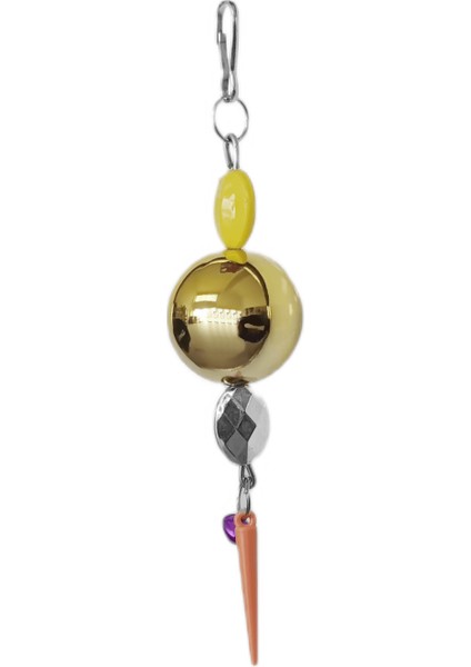 Çanlı Parlak Toplu Kuş Oyuncağı 3 Cm-14 cm