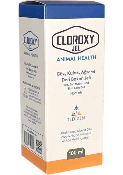 Cloroxy Jel Kedi Köpek Göz, Kulak, Ağız ve Deri Bakım Jeli 100 ml