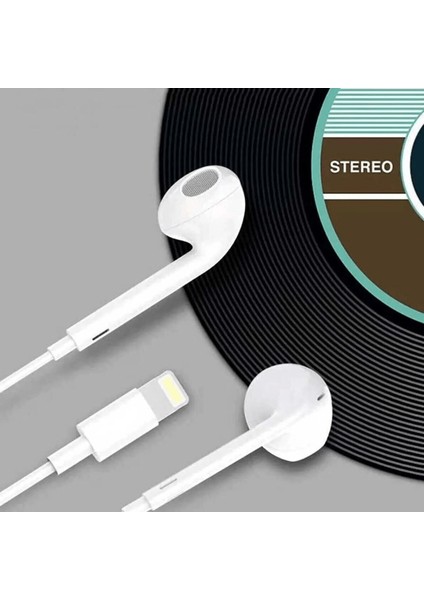Iphone ucu çıkışlı pop up kulakiçi yumuşak kontrol tuşlu kulaklık ( lisinya )