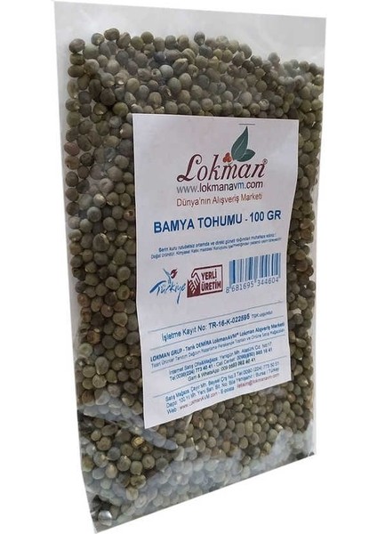 Bamya Tohumu 100 gr Paket
