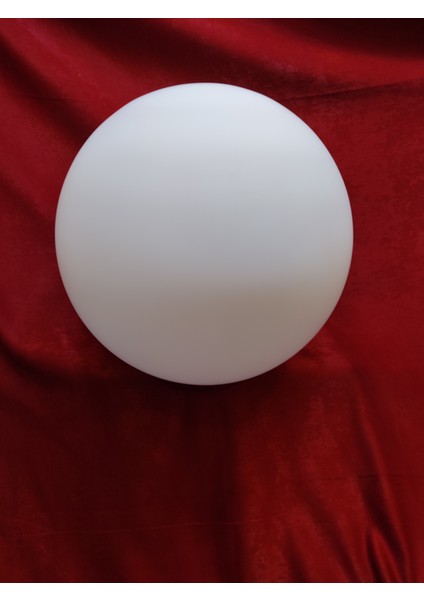 Küçük Glob Avize Camı Hakiki Opalin Beyaz Renkli (Çap: 10.00cm- Duy Yuvası: 5.00cm)
