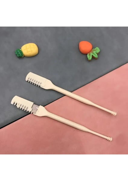 2 Adet Çift Taraflı Manuel Burun Tüyü Kesicisi ve Kulak Temizleme Seti fırsatları