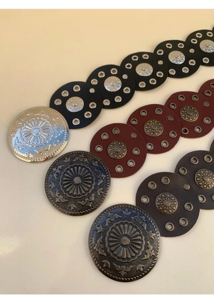 Bohemian Madalyon Toka Kadın Kemer modelleri