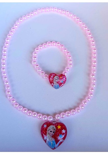 Kız Çocuk Kolye Bilezik Seti Kız Çocuk Kolye Kız Çocuk Bileklik Kız Çocuk Takı Seti Çocuk Bilezik