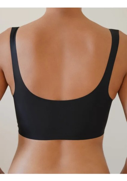 Lazer Kesim, Dikişsiz, Çıkarılabilir Dolgu Pedli, Yumuşak, Iz Yapmayan Görünmez Push Up Sütyen