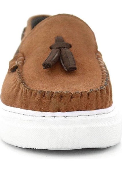 Taba Süet Erkek Çocuk Klasik Makosen Ayakkabı fırsatları