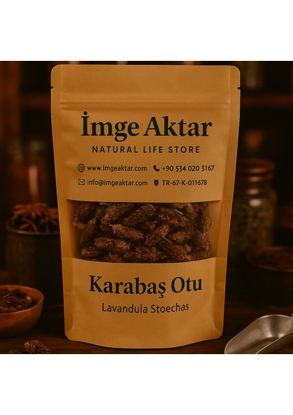 Karabaş Otu (Mor Kelle) 30 gr