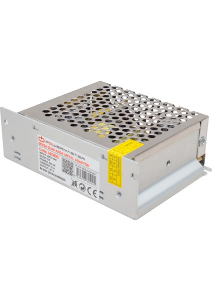 12 Volt - 5 Amper Metal Kasa Adaptör (5024)